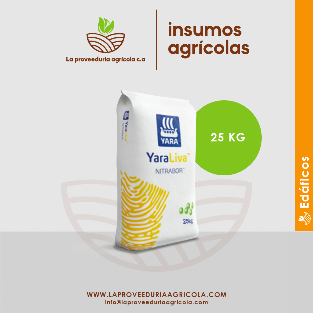 YaraLiva NITRABOR 15-0-0 + 26 (CaO) + 0.3 (B)