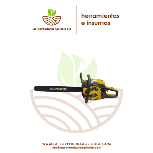 MOTOSIERRA AGROMOC AM-5800 58CC CADENA 3/8